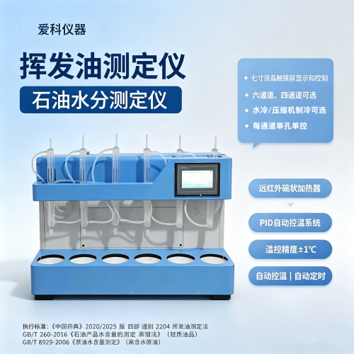 挥发油测定仪 石油水分测定仪 香辛料挥发油测定仪