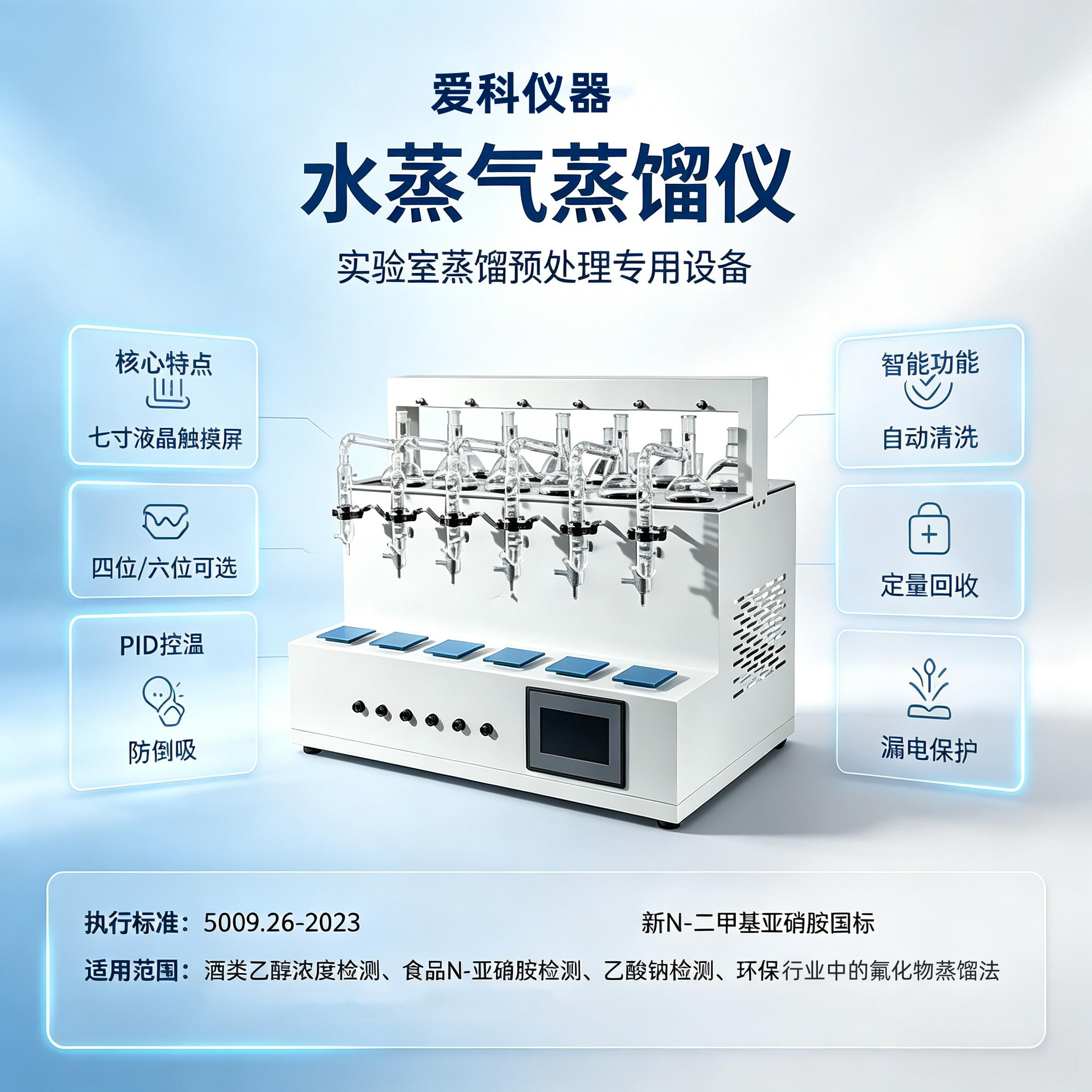 氟化物蒸馏仪（水蒸气蒸馏仪）