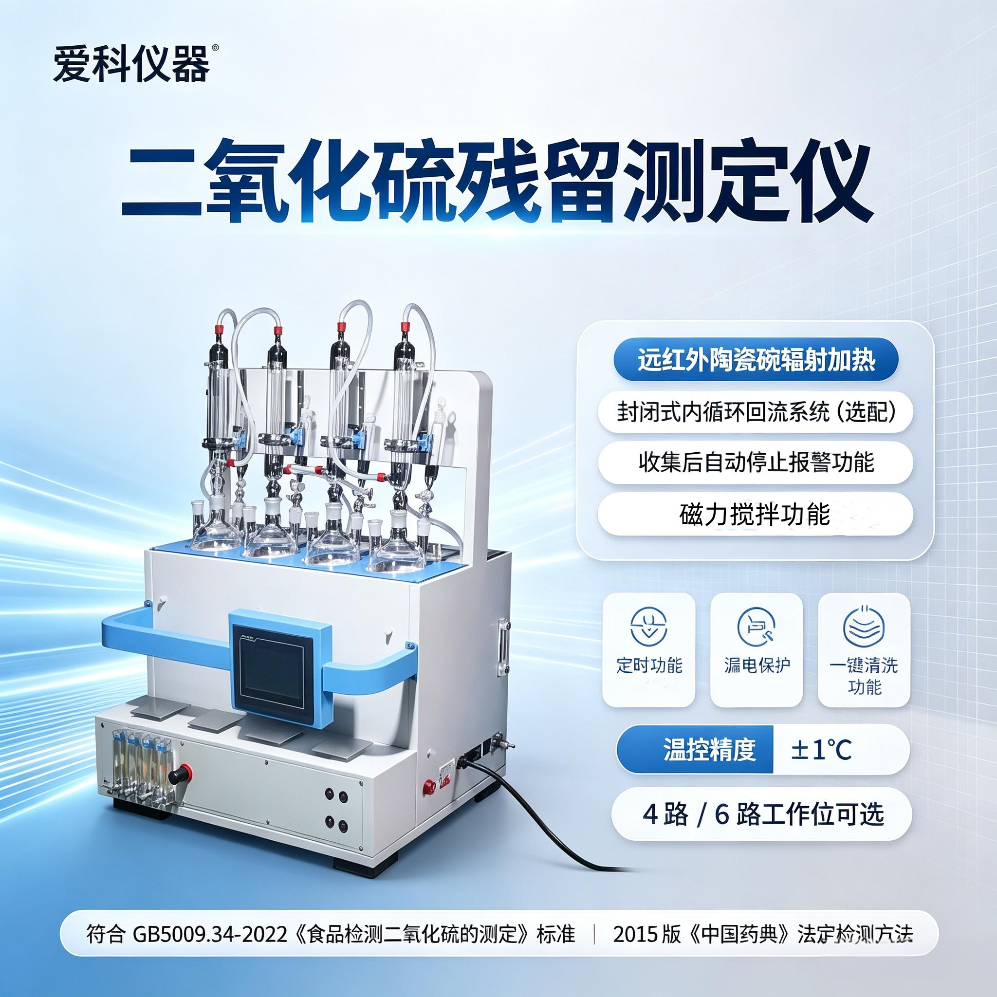 中药二氧化硫残留测定仪